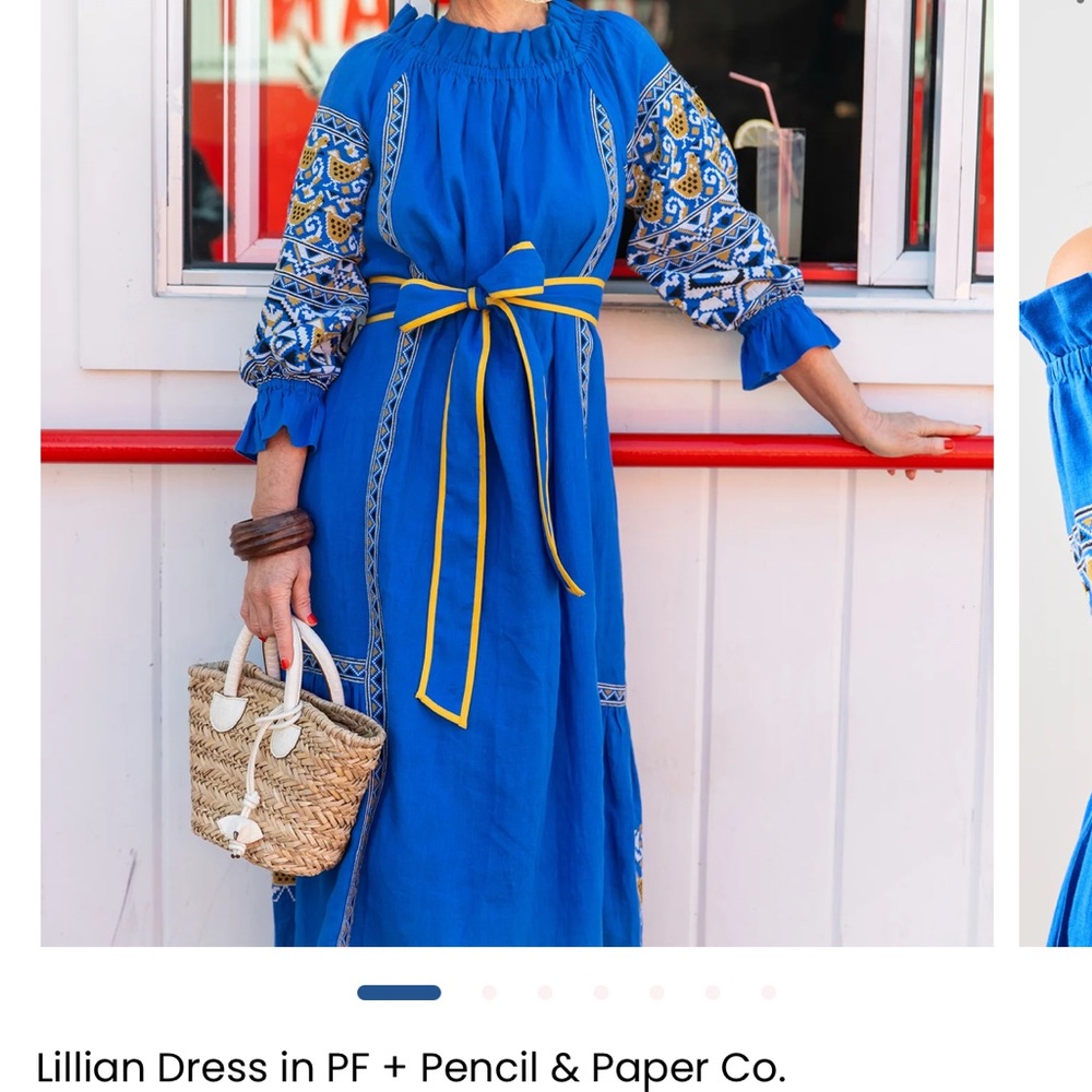 Print Fresh X Rifle Paper Co Dress - BNIB